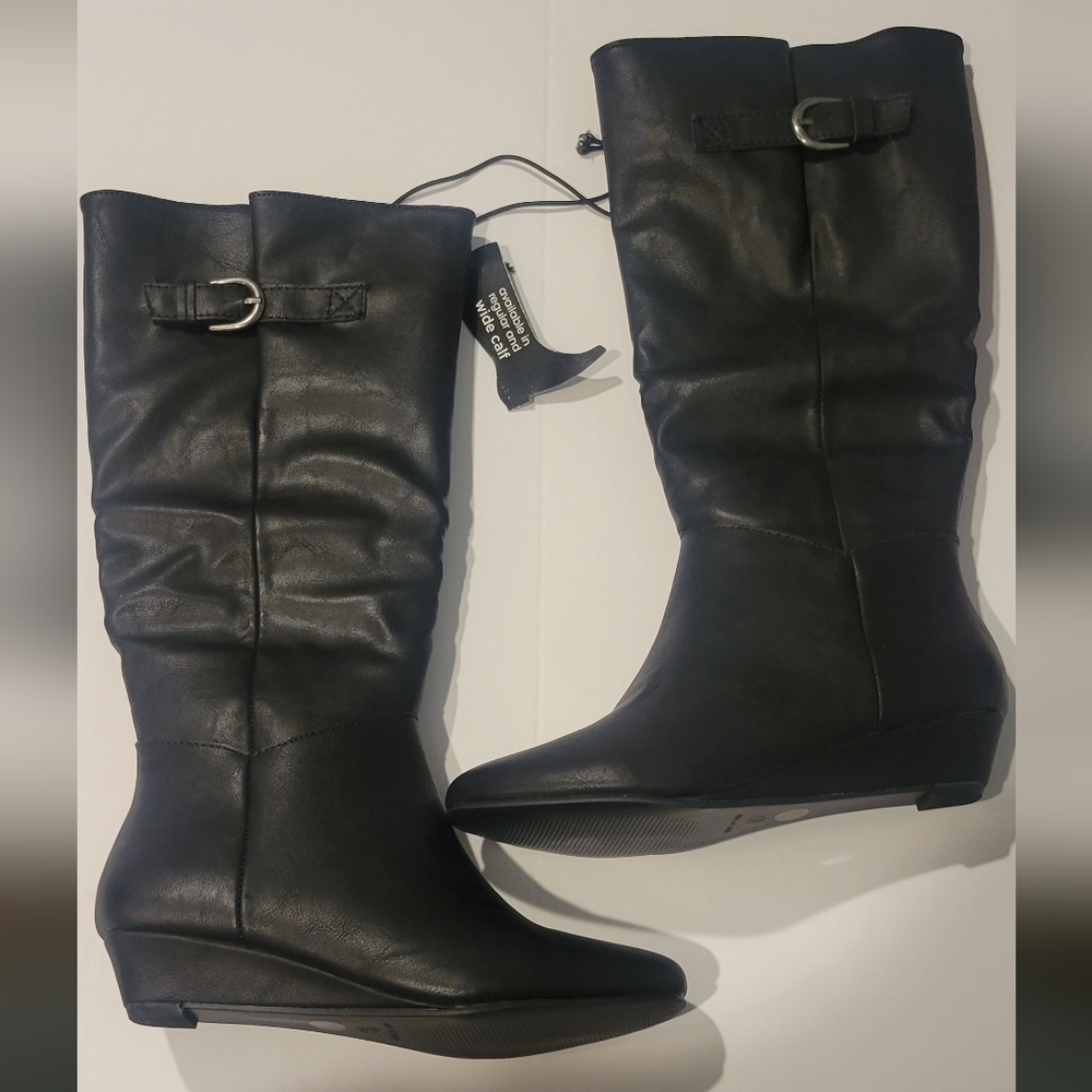 Arizona Jean Co. Black Anella Boots size 6. Brand new.